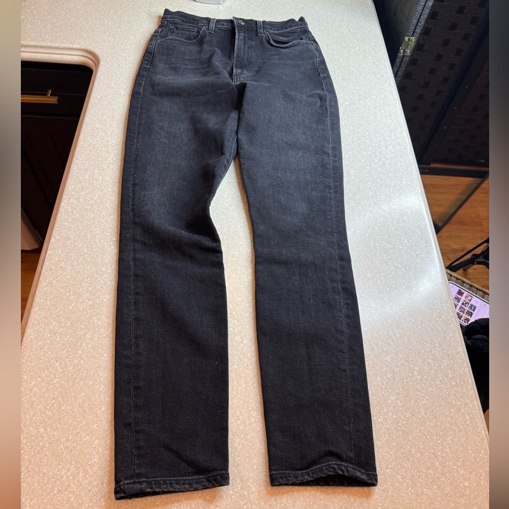 Agolde Black High Rise Skinny Jeans (26)